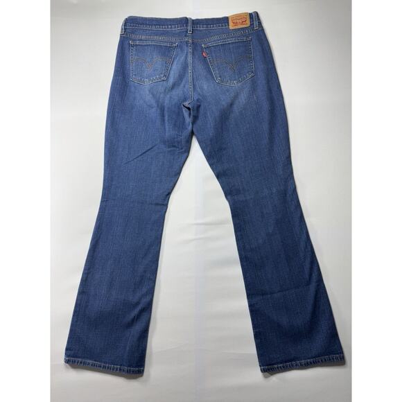 Levi's 415 Women's Relaxed Bootcut Blue Denim Jeans - Size 31x30.5 - Picture 2 of 8